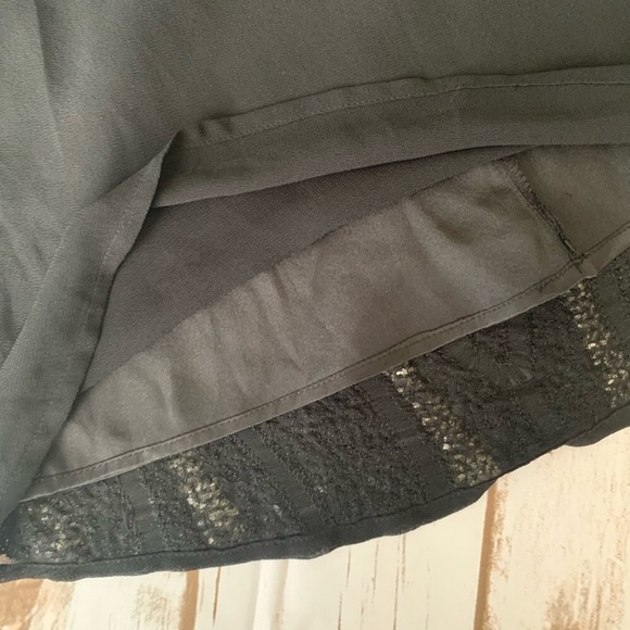 NASTY GAL Sequin Micro Mini Skirt Black Gold Size Medium - Picture 5 of 10